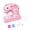 Pink, variant on Realistic Electric Sewing Machine for Children Party Interactive Sewing Toy Develops Toddler Hand and Eye Coordination