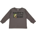 thumbnail image 3 of Inktastic Daddy's Fishing Buddy Boys Long Sleeve Toddler T-Shirt, 3 of 5
