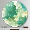 thumbnail image 3 of Designart 'Watercolor Rock I' Geometric Metal Circle Wall Art, 3 of 3