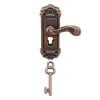 Juego de llaves de cerradura de puerta en miniatura para casa de muñecas 1/12, minimanija de puerta de hadas para casa de muñecas, juguete Hugtrwg Para estrenar