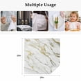 thumbnail image 6 of Cloth Napkins Set of 4 - 20x20 Inches, Golden Marble Washable Reusable Table Napkins, Vintage Abstract Modern Art Soft & Absortbent Dining Napkin for Party Wedding Hotel Restaurant, 6 of 9