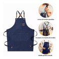 thumbnail image 2 of Mandil Lab.G Delantal Ajustable Impermeable Multiusos para Cocina Azul, 2 of 4