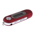 thumbnail image 4 of Lecteur MP4 MP3 USB 4 Go pour Musique Vidéo Enregistrement Numérique avec Radio FM eBook Rouge, 4 of 9