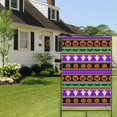 thumbnail image 4 of Halloween Striped Icons Pattern Fall Garden Flags 28"x40" Double Side,Small Yard Flags for Outside,Outdoor Fall Decor,Autumn Funny Garden Flag Yard Decoration, 4 of 5