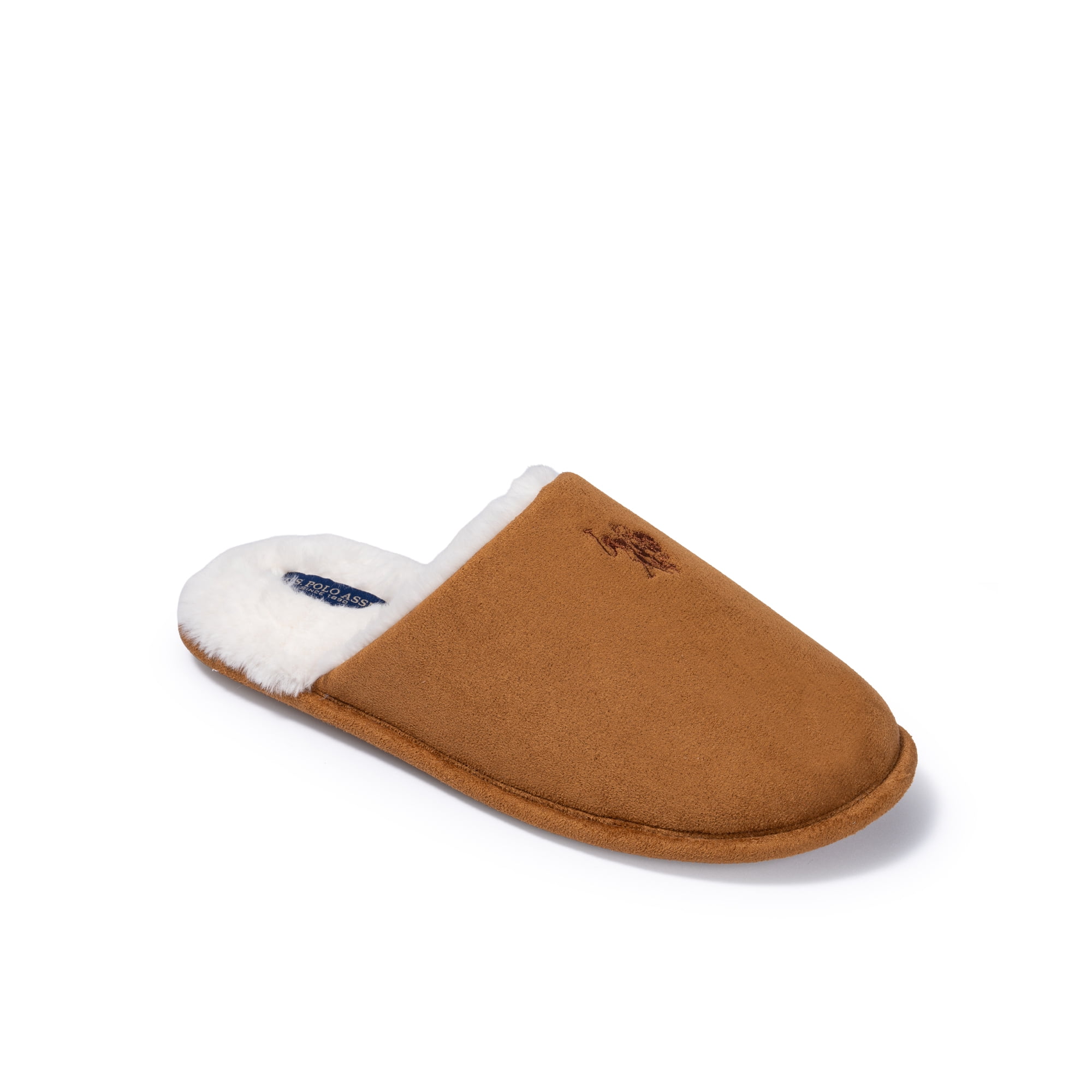U.S Polo Assn. Mens Scuff Slippers