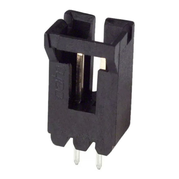 Pack of 12 5-103735-1 Connector Header Through Hole 2 position 2.54mm:Rohs