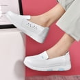 thumbnail image 4 of YOURDIARY Women's Nurse Shoes Argo Slip Resistant Medical Work Shoes White, 4 of 5