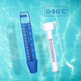 thumbnail image 5 of Termómetro para piscina Termómetro flotante para piscina resistente a los golpes con cuerda para todas las piscinas, spas, jacuzzis, acuarios y estanques de peces, 5 of 5
