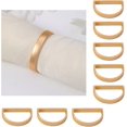 thumbnail image 1 of 8 Piezas Servilleteros Individuales, Anillos para Servilletas Anillos Servilletas, Anillos de Servilleta de Metal para Servilletas para Decoración de la Mesa de la Cena del Banquete de Boda, 1 of 5
