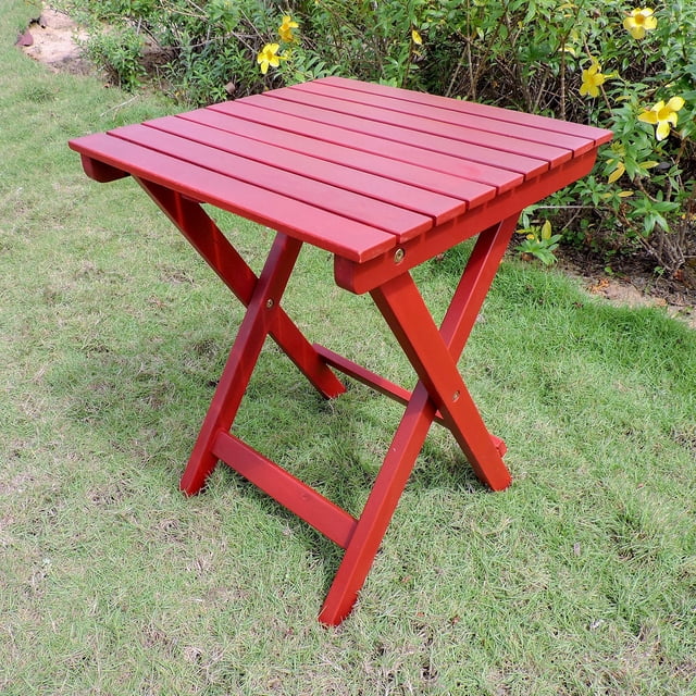 Mesa International Caravan Camden plegable de madera, 41 cm