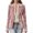 3#Pink, variant on Xingpeng Velvet Blazer for Women Long Sleeve Open Front Jacket Fall Winter Fashion Business Casual Blazers 2026 Trendy Luxe Pink S