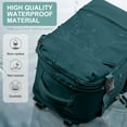 thumbnail image 3 of Lightweight Travel Backpack Simple Carry On Backpack with Shoe Compartment, Personal Item Travel Bag Flight Approved, Water Resistant Laptop Backpack for Women Men Weekender Business, Blue, 3 of 10