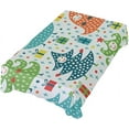 thumbnail image 5 of 54"x72" Christmas Tree Tablecloth, Waterproof Washable Polyester Square Table Cover, Durable Tablecloth for Kitchen Dining Table Party Decor, 5 of 7