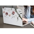 thumbnail image 3 of KSK KAISHEK Compatible MacBook Pro 15 inchs Case 2016 2017 2018 2019 Rel. Model A1990 A1707, Plastic Hard Shell Cover, Flower 1736, 3 of 5