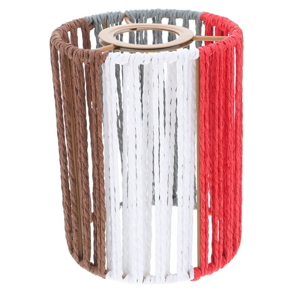 OFFIGAM Multi-Color Woven Paper Lamp Shade Replacement for Pendant, Floor, Table, and Ceiling Lights