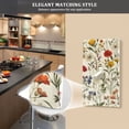thumbnail image 5 of Yayeee Duplex Wall Plate 1-Gang 4.5"x2.7" Home Receptacle Light Switch Decorative Outlet Cover, Beige Floral, 5 of 7