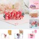 thumbnail image 2 of 3D Pop Up Mother’s Day Card Greeting Flowers Floral Bouquet Mom Wife Birthday Anniversary Sympathy Gifts Gao Jinjia LED, 2 of 2