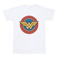 thumbnail image 1 of Wonder Woman Girls Logo Cotton T-Shirt, 1 of 7