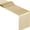 Champagne, variant on Tibvox Bright Solid Color Smooth Satins Table Runner for Elegant Banquets Decoration