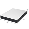 thumbnail image 2 of 8 Inch Queen Mattress, Cooling Airflow Memory Foam Mattress in a Box, Quality Comfort and Adaptive Support, Individual Pocket Spring Breathable, for Guest and Bedroom, 2 of 6