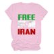 thumbnail image 2 of Tops de Cuello Alto para las Mujeres de la Carta de la Moda Impresa Blusas de Manga Corta, Camisas Casuales Suaves con Cuello Triple 弹性 Ajuste, Camiseta de Suéter de Uso Diario, 2 of 5