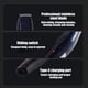 thumbnail image 5 of Mini recortadora de barba para hombre, afeitadora compacta portátil con peines ajustables | Herramienta de aseo personal recargable por USB e impermeable, 5 of 6