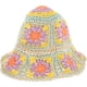 thumbnail image 1 of Sombrero de pescador tejido, sombrero de pescador decorativo, sombrero de verano, sombrero de protección solar para niña, 1 of 5