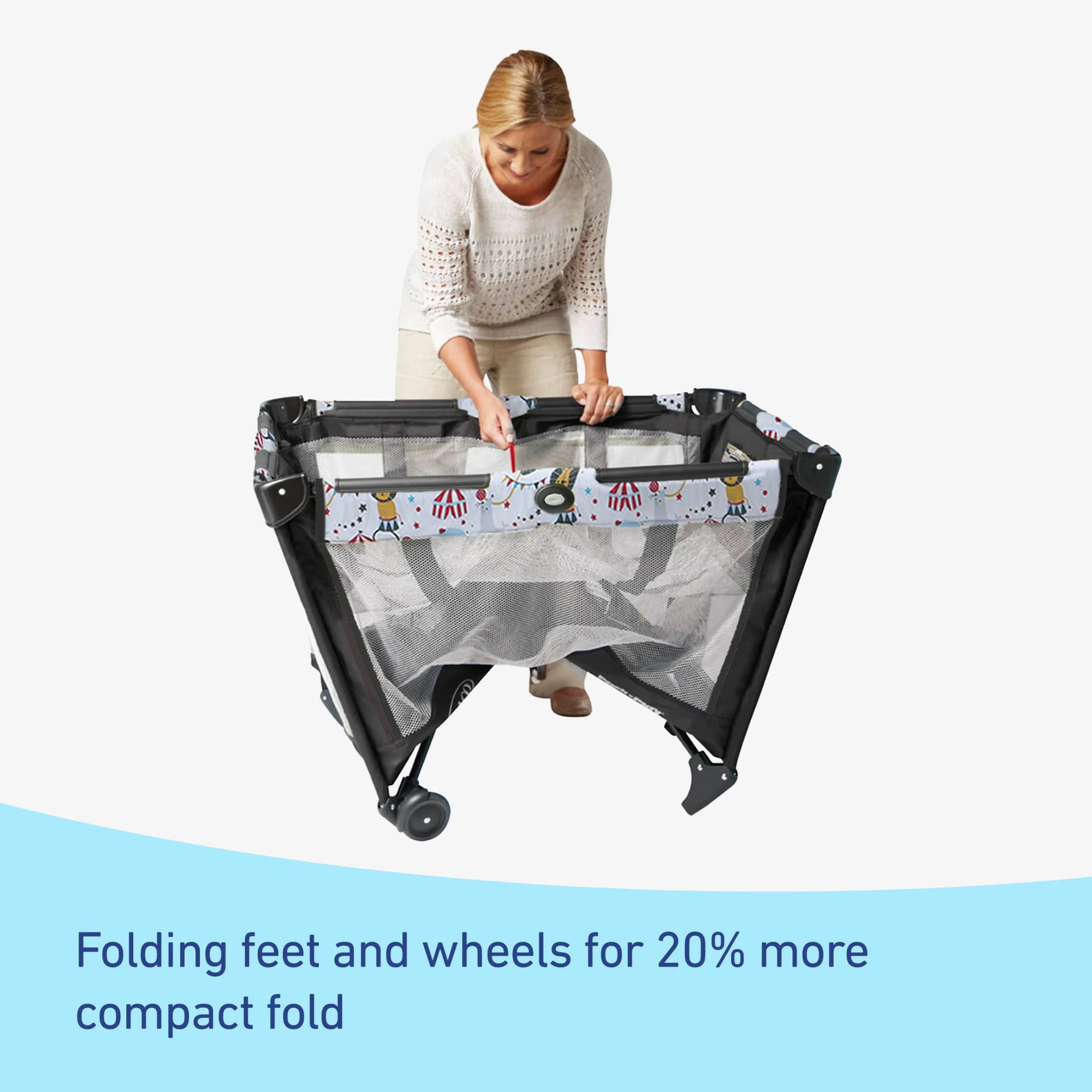 Graco Pack 'n Play Portable Infant Playard, Carnival photo 2