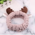 thumbnail image 1 of Accesorios para el cabello coreanos, banda para el cabello para lavarse la cara, diadema de maquillaje para mujeres, banda para el cabello para selfies, lindas astas de terciopelo, linda banda para, 1 of 5