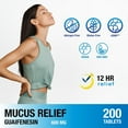 thumbnail image 6 of Puregen Labs Guaifenesin 600 mg - Maximum Strength Mucus Relief Expectorant - 200 Tablets - 1PK, 6 of 7