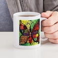 thumbnail image 6 of CafePress - Love Life Colorful Butterfly Mugs - 11 oz Ceramic Mug - Novelty Coffee Tea Cup, 6 of 6