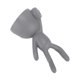 thumbnail image 4 of Macetas suculentas para flores, contenedores de jardinería con forma humana gris, soporte para plantas de flores, 4 of 14