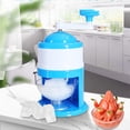 thumbnail image 3 of Cateissary Trituradora de hielo, manivela de mano, cocina, triturador de bebidas, máquina de conos de nieve de , afeitadora, trituración de Cocina y Comedor, 3 of 6