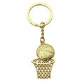 thumbnail image 1 of Basketball Keychain Anti-rust Basketball Key Chain Creative Three-dimensional Sports Key Rings Souvenir Car Hangable, 1 of 3