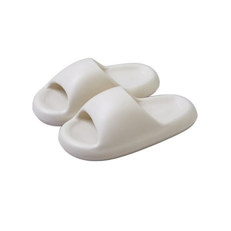

Colisha Unisex Slippers Beach Footbeds Slip On Slides Pool Breathable Casual Shoe Non-slip Summer Slipper White 6-7