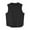 Black, variant on Chiccall Mens Button Down Tank Tops Sleeveless Cotton Linen Breathable Vest Fashion Summer Beach Tops Army GreenS