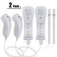 thumbnail image 1 of Wii Remote Controller and Nunchuk, Wii Remote Plus Controller Motion Plus with Nunchuck Wii Remote Control Joystick Wii Remote Game Control with silicone cover, wrist strap for Wii / Wii u, 1 of 7