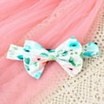 thumbnail image 5 of Bellafa Newborn Infant Girls 4Pcs Outfits Baby Girl Letters Ribbed Ruffle Romper+ Floral Pants+ Headband Hat Sets Fall Winter Clothes, 5 of 9