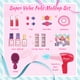 thumbnail image 3 of Set de mesa de maquillaje Pretend Play zaddgiuuy con luces y música, 3 of 6