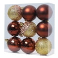 thumbnail image 2 of Under $5!Yyuenw 9 pcs Christmas Balls Ornaments, 2.36in (60mm) Shatterproof Decorative Hanging Balls for Xmas Tree, Holiday Wedding Party Decoration Baubles Set Christmas Decorations, 2 of 5