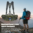 thumbnail image 3 of sunsanly Hiking Fanny Pack Waterproof Outdoor Waist Bag with 2 Water Bottle Holders Hunting Lumbar Backpack for Camping Biking Fishing, 3 of 8