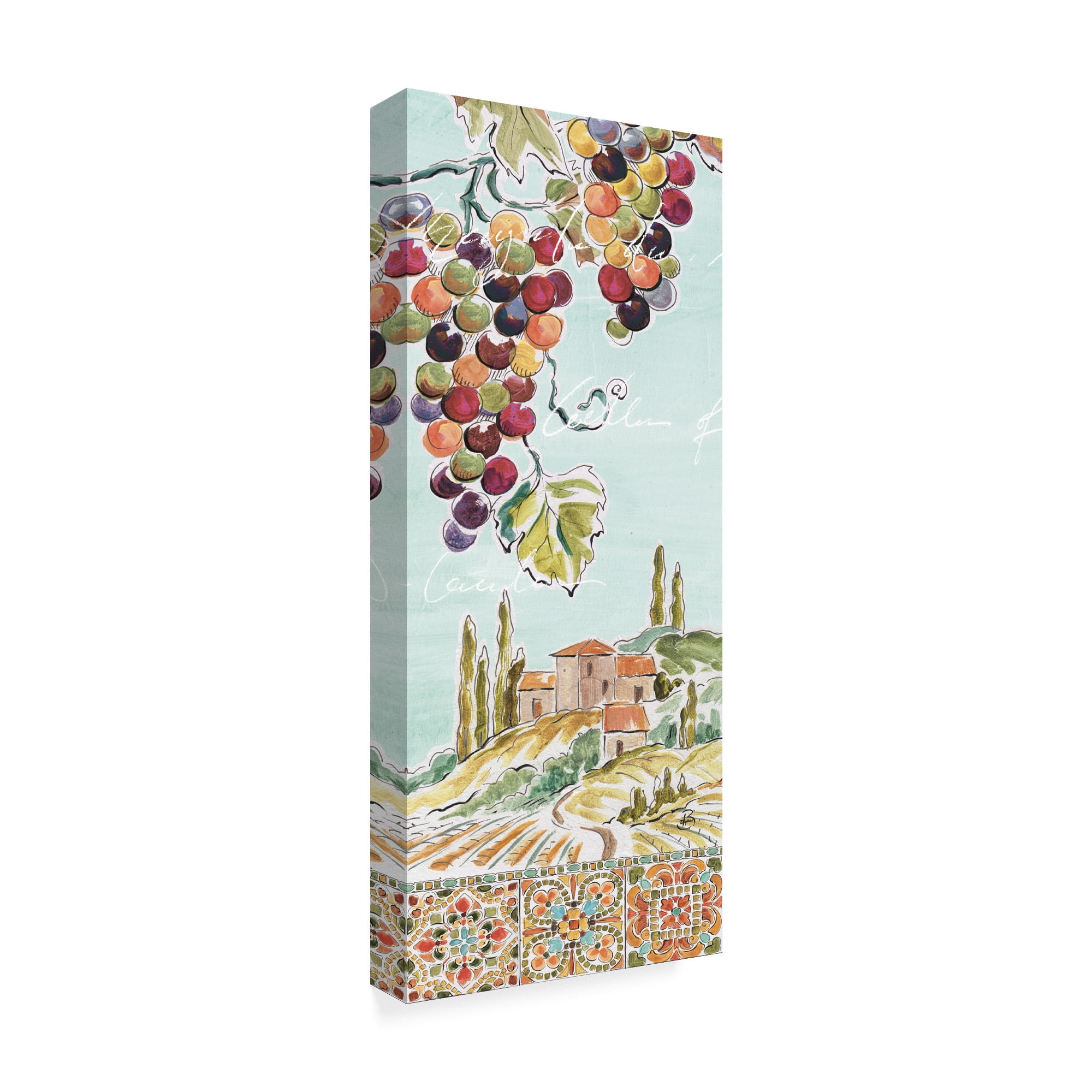 Trademark Fine Art 'Tuscan Breeze IV' Canvas Art by Daphne Brissonnet