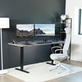 thumbnail image 4 of VIVO Dark Gray 71 x 30 inch Universal Table Top for Sit to Stand Desk Frames, 4 of 4