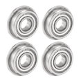 thumbnail image 1 of Unique Bargains SF695ZZ 5x13x4mm Roulements à Billes à Brides en Acier Inoxydable Double Blindage 4 Pack, 1 of 5