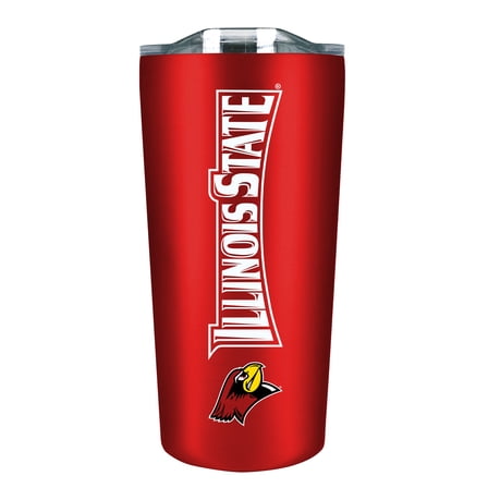 Illinois State Redbirds 18oz. Stainless Steel Soft Touch Tumbler