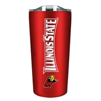 Illinois State Redbirds 18oz. Stainless Steel Soft Touch Tumbler