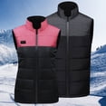 thumbnail image 4 of Chaleco calefactor de 17 áreas para hombre y mujer, chaleco calefactable por USB, chaqueta calefactora de temperatura con Control inteligente, abrigo de algodón para caza, senderismo y esquí, 4 of 5