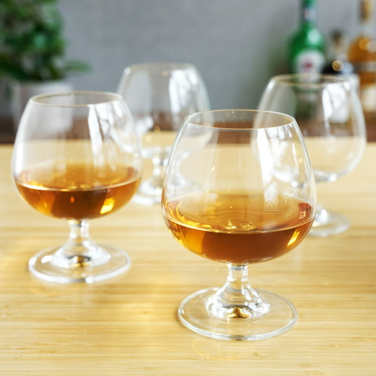 True Snifter Glasses 14 oz Cognac Balloon for Whiskey & Brandy