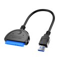 thumbnail image 1 of tredstone SATA to USB 3.0 Adapter Hard Drive Adapter Cable Converter for 2.5 inch External HDD SSD, 1 of 6