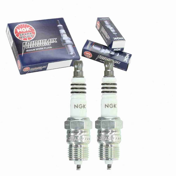 2 pc NGK 7177 Iridium IX Spark Plugs for 1 10 2 4448 4502 4716 5330 AF42 ASF32P H8BP HGR9BQI IFT16 ITF16 ITF20TT SP501 V12YC XP24 XP24DP2 XP25 XP25DP2 Ignition Wire Secondary